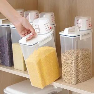 2pcs Dry food container storage 
