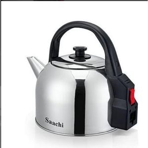  Electric Heat Kettle Jug 5.0 Litre - Silver, Black.