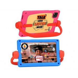 BEBE TAB Android Kids Learning Tablet - 8inch, WiFi + Simcard, 256GB ROM, 8GB RAM, 8000mAh Battery With Free Writing Tablet + Headsets - 
