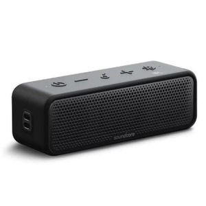 Portable Soundcore Motion Wireless Bluetooth Speaker Soundcore Select 2 16W High Power, IPX7 Waterproof, Bluetooth 5, Up to 20 Hours Playback PartyCast USB-C with Dual-Driver 24H Playtime Built-In- Black
