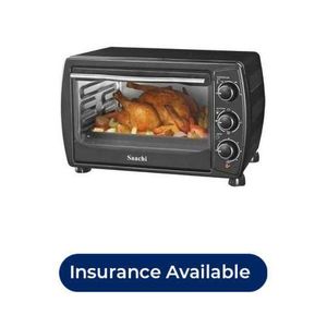 Saachi 18 Litres Electric Oven Grill Cooker - Black