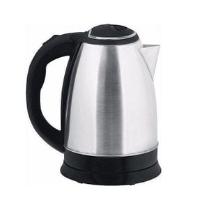 2 Litres Fast Boiling Kettle - Silver & Black
