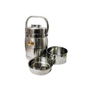 Aulun 3Ltrs Food Flask - Silver