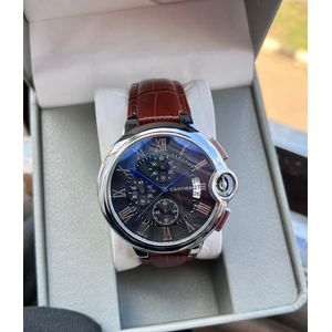 Catier Classy Analog Watch With Genuine Leather