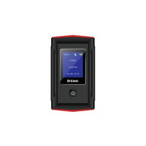 D-Link DWR-932M Mobile Router, 4G/LTE Wi-Fi, Up To 150Mbps, USIM Card Slot, 802.11b/g/n, Built-in Firewall, WPS Mobile Router Mifi - Black