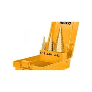 INGCO 3 pcs step drill bit 