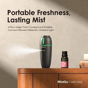 Oraimo MistGo Portable Aroma Diffuser - Black