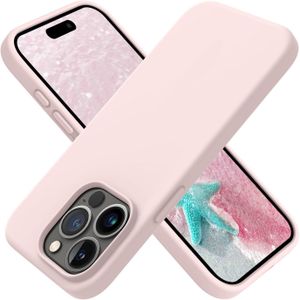 IPhone 11 12 13 14 15 Pro Max Protective Case, Microfiber Lining Phone Case-Pink.