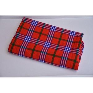 Other Wear  checkered Shuka Throw Blanket - Multi-colors