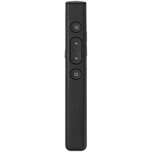 Laser Presentation Pointer XR100, Reliable 2.4G wireless connection for PowerPoint PPT Clicker with USB/Type C Dual Head Receiver Wireless Rechargeable Presenter Clicker Compatible with MAC/Windows/Linux System for Mac Laptop 