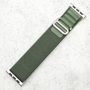 Alpine Style Summit Series Loop Watch Strap For Apple Watch - GREEN