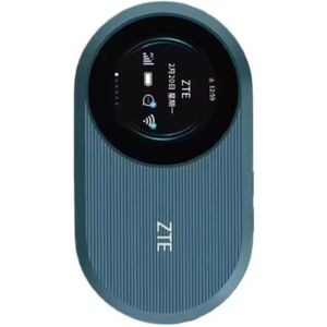 ZTE Wireless Mobile Wi-FI Router Pro U10S Pro,WiFi 6 Up to 287Mbps,3000mAh Unlock 4G LTE Pocket WiFi Router With Sim Card Slot And Type C Port-Blue
