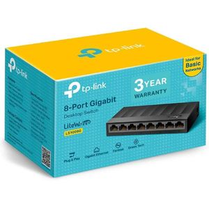 TP Link 8-Port Gigabit Network Switch Plug & Play