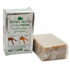 Nature Secrete Pure Argan Oil Exfoliationg And Lightening Soap 