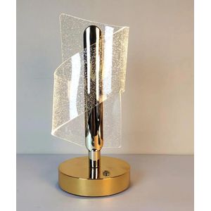 Table Lamp, Crystal LED Table Lamp Luxury Decorative Night Lamp for Bedroom, Gift for Home Décor Lovers 