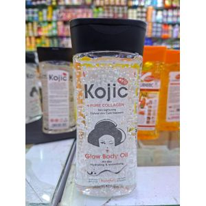 Kojic Pure Collagen Skin Lightening Natural skin Care treament Glow Body Oil