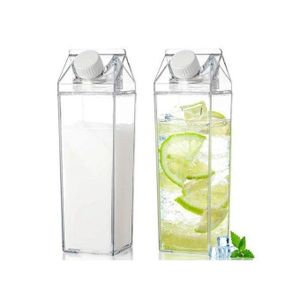 1pcs Plastic Refrigerator Cup Large Capacity Milk Cup Household Refrigerator Fresh 0ml1000ml Fruit Juice Beverage Bottle.