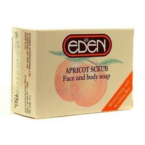 Eden Apricot Scrub Face And Body Scrub Soap 150G