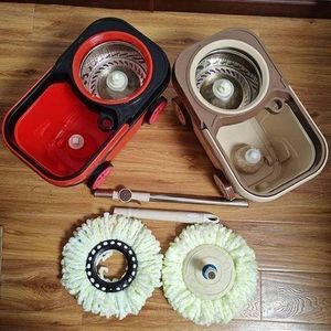 Efficient Spin Mop and Bucket System with Wheels
