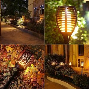 Solar Flame Mashaal Torch Lights (Large, Pack of 1)  Realistic Dancing Fire for Diwali, Garden, Balcony &Terrace Decor Dusk Dawn Auto On/Off, Waterproof, No Wiring