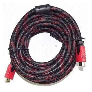 HDMI To HDMI High Quality Picture Cable 5.0 Meters  -  Black , Red