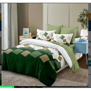 4PC Duvet Set With 1 Bedsheet, 2 Pillowcases And Duvet