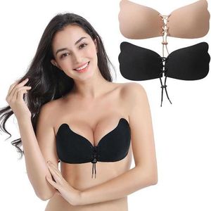 Women Bralette French Style Lace Bra Triangle Cup Lingerie Deep V
