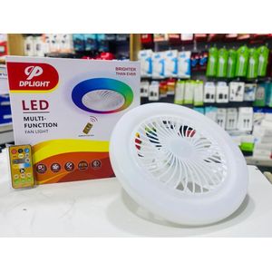 DPLight Multifunctional Fan Light – Rechargeable LED Fan with Light