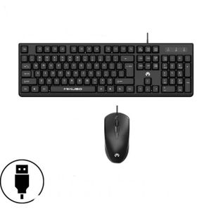 Mikuso Ergonomic Wired Keyboard and Mouse Combo 