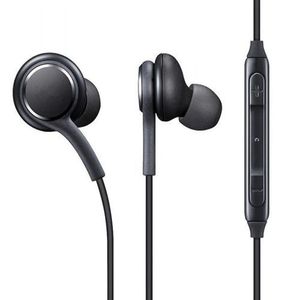 Wired Earphones With Mic For Samsung Galaxy S8 S8Plus -Black