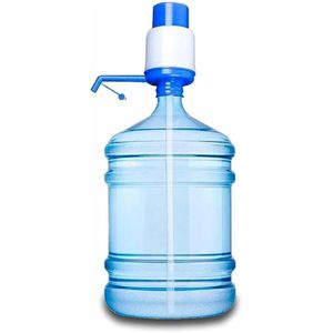 Universal Plastic Manual Water Bottles Pump Dispenser - Multicolor