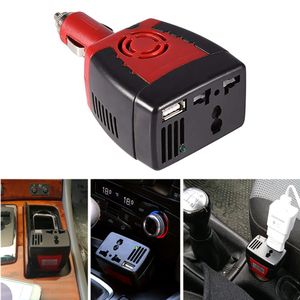 LVYUAN Power Inverter 1200W/2000W(Peak) DC to AC 12V to 110V Car Inverter  DC 12V Inverter with 3.1A USB Car Adapter with Battery Clips