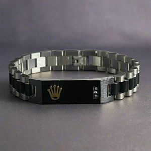 Generix Silver RLX Crown Jubilee Bracelet For Men
