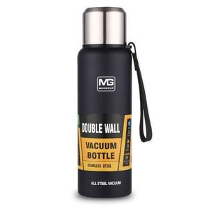 Jk Imaging 750ml Portable Stainless Steel Vacuum Flask Cup Thermo Bottle-Black