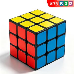 STY Classic 3x3 Magic Cube Educational Puzzle Toy for Kids & Teens ( 14 Yrs )