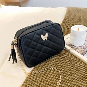 Diamond-Shaped Chain Bag Classic And Simple Chain Bag Crossbody Small Bag Leisurely Embroidered