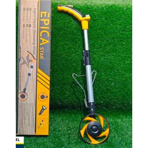Epica Star Digital Display Measuring Wheel an extendable electronic distance measurement tool designed for civil engineering, surveying, property quotations, and landscaping