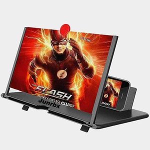 Original 3D HD Mobile Phone Screen Magnifier and Amplifier with a foldable holder stand.