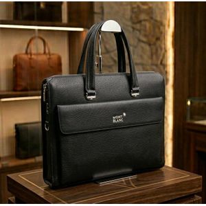 Genetic Office documents and laptop bag 
