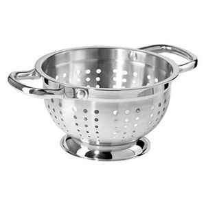 28Cm Rice, Vegetable Washing Strainer Colander,Silver.