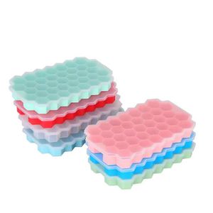 Other 1pc Silicone Honeycomb Ice Cube Tray - Multicolor 