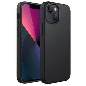 iPhone 13 6.1-Inch, Silky-Soft Touch Full-Body Protective Phone Case, Shockproof Cover with Microfiber Lining (Black) Overall Pick