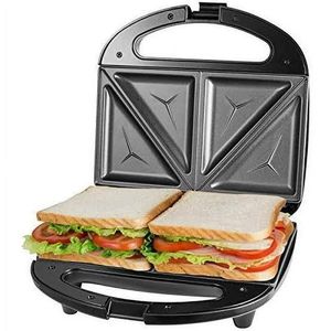 2slice Sandwich Maker,Roaster & panin Maker- Color Black