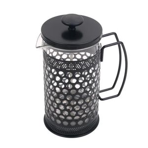 Manual Coffee Maker PLunger French Press In Different Designs-Transparent
