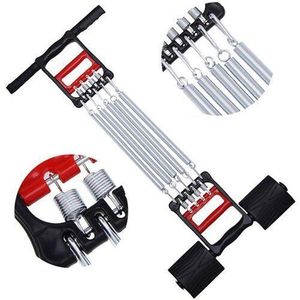 3 In 1 Home Fitness Equipment Spring Chest Expander/Hand Gripper Pull-Up Bars Arm Muscle Exerciser