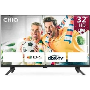 Chiq 32" Inch HD Digital TV With Free to Air Channels  - Black