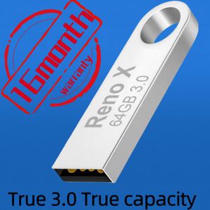 RENO Flash Disk 64 G High Speed Waterproof Metal USB 3.0 Flash Drive