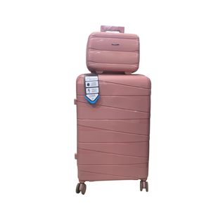 Good Partner A Vintage Medium Size Travelling Suitcase With Beauty Case It's Strong Durable It Has Hard Body It Has Multiple Colours 