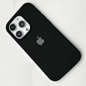 Iphone 16 Pro Max Liquid Silicone Case Black 