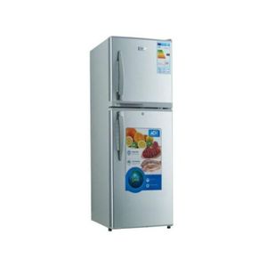 ADH 158 Liters Double Door Top Freezer Defrost Fridge - Silver
